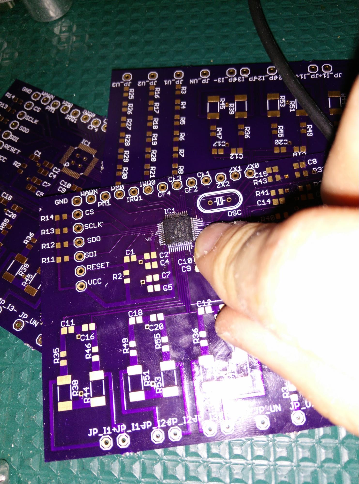 PCBs I designed and had manufactured by OSHPark